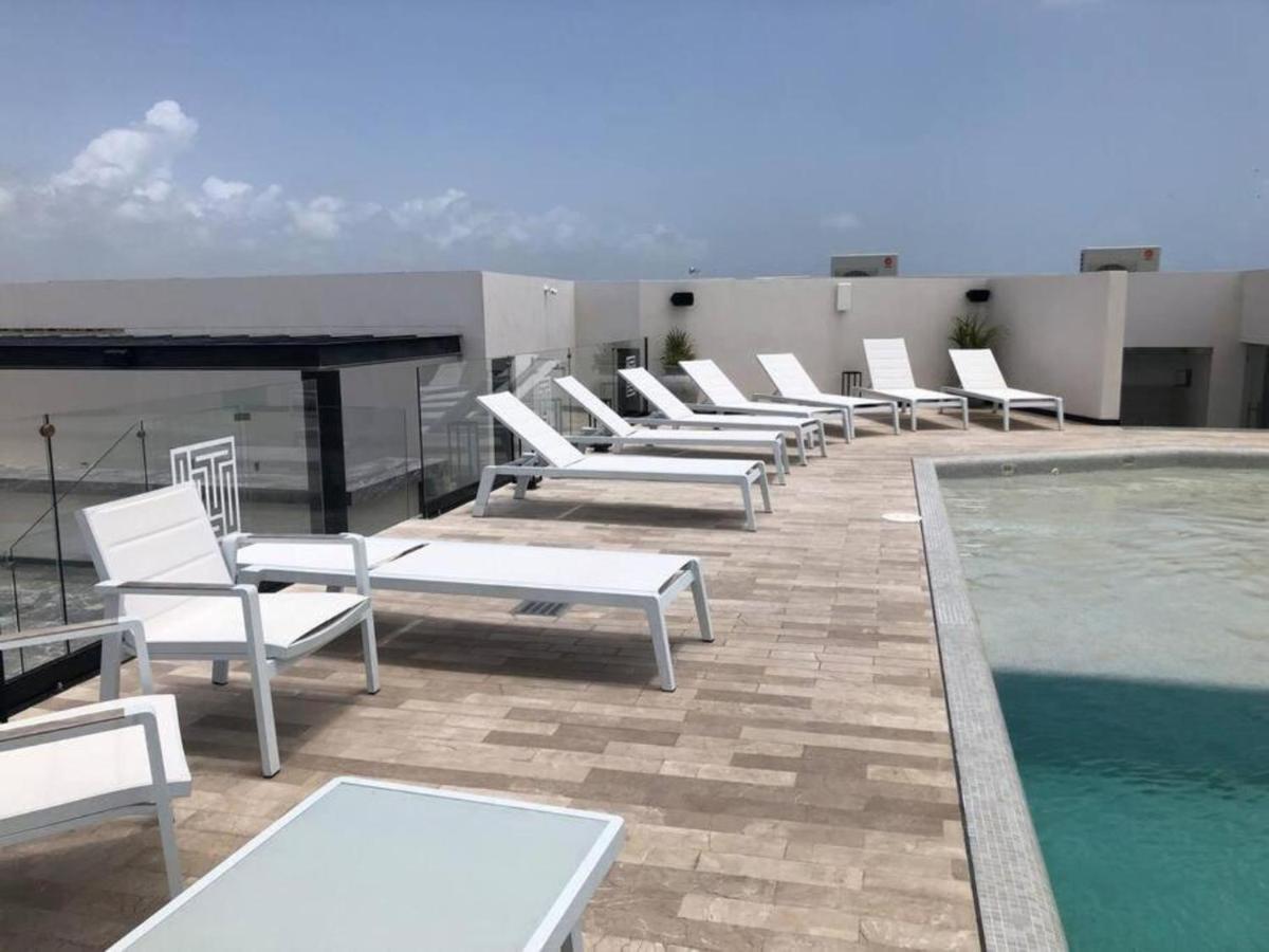 Deluxe Aparment Whit Beach & Ocean View 8 Pax Playa del Carmen Ngoại thất bức ảnh
