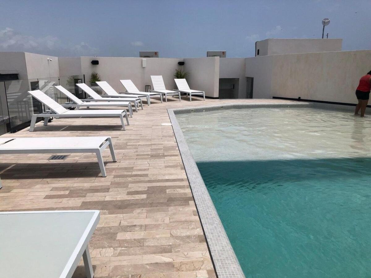 Deluxe Aparment Whit Beach & Ocean View 8 Pax Playa del Carmen Ngoại thất bức ảnh